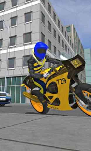 Police Motorbike Race Simulator 3D 2
