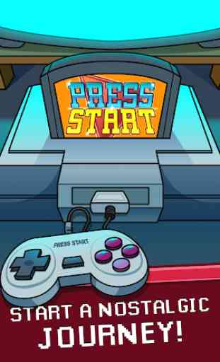 Press Start - Game Nostalgia Clicker 1