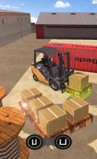 Real Forklift Simulator 2019: Cargo Forklift Games 4