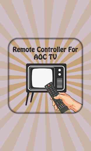 Remote Controller For AOC TV 3