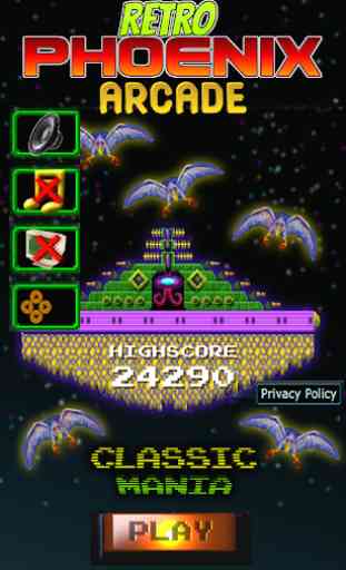 Retro Phoenix Arcade 1