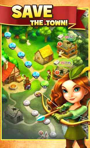 Robin Hood Legends – A Merge 3 Puzzle Game 2