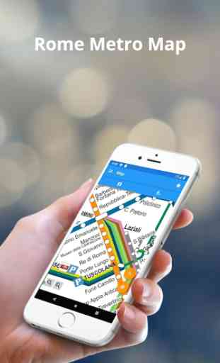 Rome Metro - Map & Route planner 1