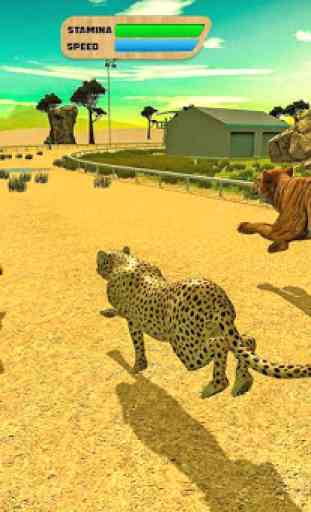 Savanna Animal Racing 3D 3