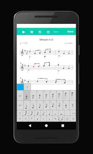 Score Creator: write music, compose sheet music. 1