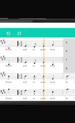 Score Creator: write music, compose sheet music. 3