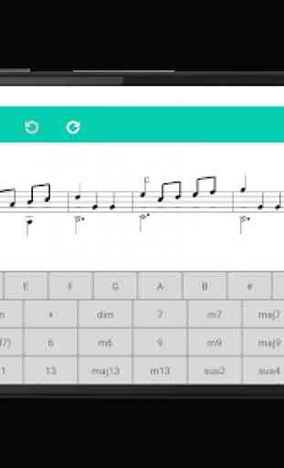 Score Creator: write music, compose sheet music. 4