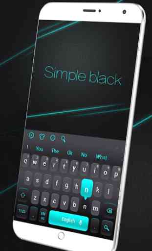 Simple Black Keyboard 3