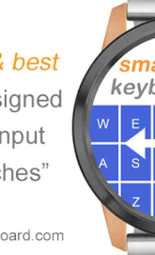 Smartwatch Keyboard for WEAR OS Smartwatches. 1