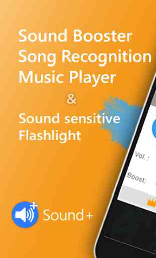 Sound+ Volume Booster & Song Recognition 1