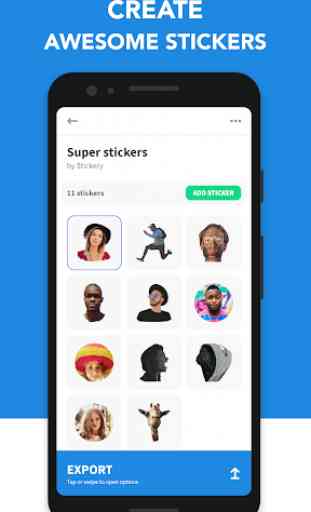 Stickery - Sticker maker for WhatsApp and Telegram 1