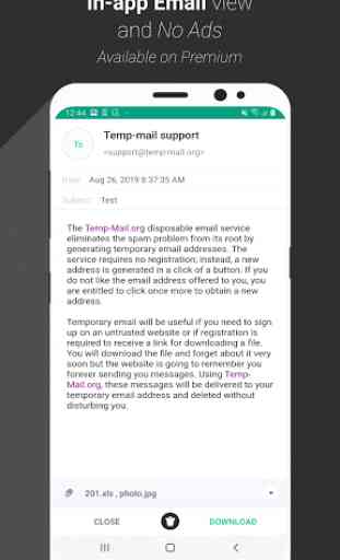 Temp Mail - Free Instant Temporary Email Address 4