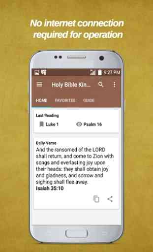 The Holy Bible - Free KJV Bible Offline 2