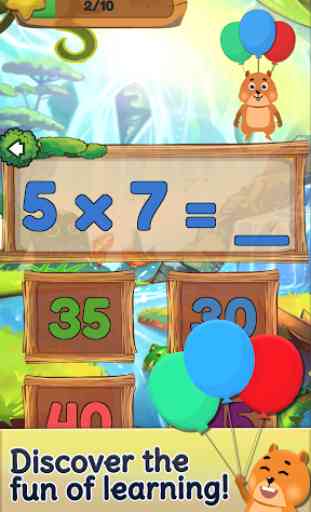 Times Tables + Friends: Free Multiplication Games 2