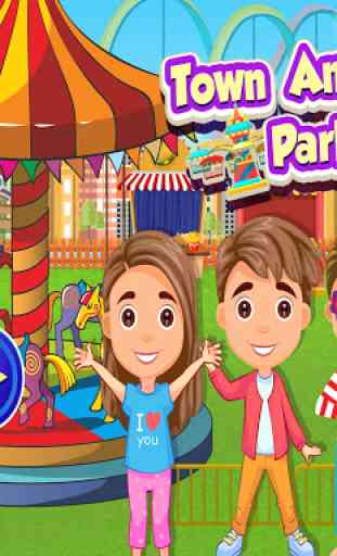 Town Amusement Park Life: Fun Pretend Games 1
