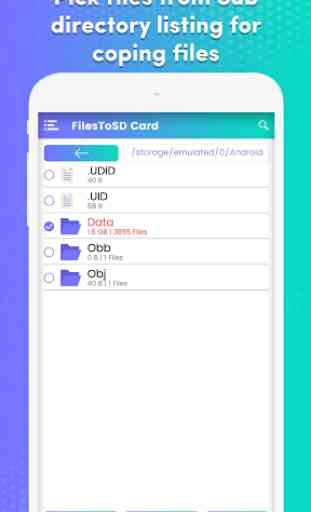 Transfer phone to SD Card – FilesToSd Card 4