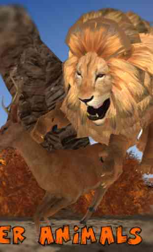 Ultimate Lion Vs Tiger: Wild Jungle Adventure 3