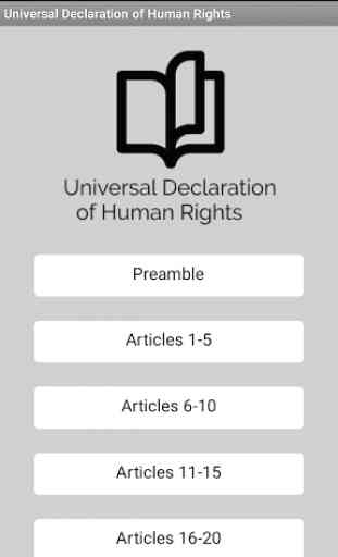 Universal Declaration of Human Rights Full Text 1