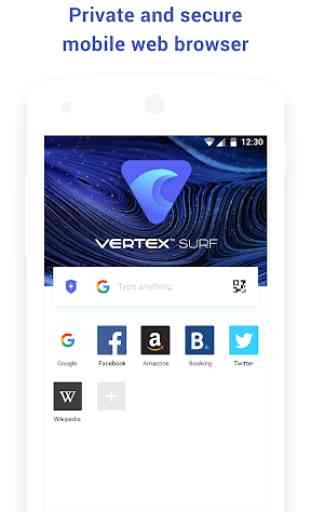 Vertex Surf - mobile web browser 1