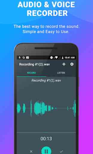 Voice Recorder & Audio Recorder, Sound Recording 1