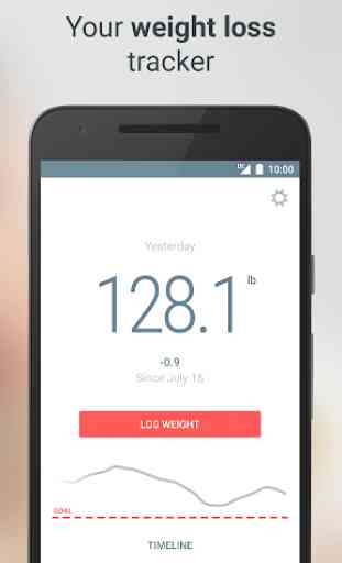 Weight loss tracker – Monitor your body and diet 1