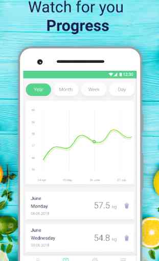 Weight Tracker with BMI Calculator 2