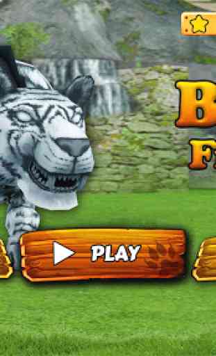 Wild Big Cats Fighting Challenge 2: Lion vs Tigers 4