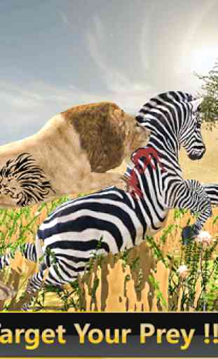 Wild Lion Safari Simulator 3D 1