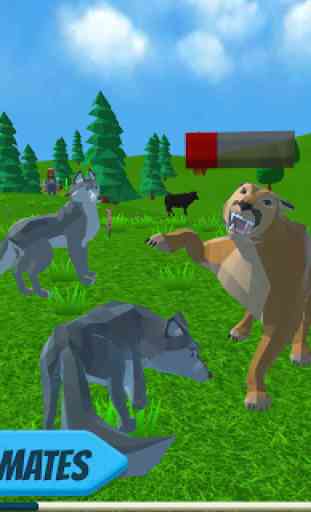 Wolf Simulator: Wild Animals 3D 1
