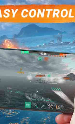 World of Warships Blitz: Gunship Action War Game 2