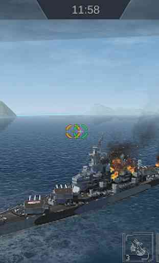 World War Battleship-Naval Assault Action Shooter 1