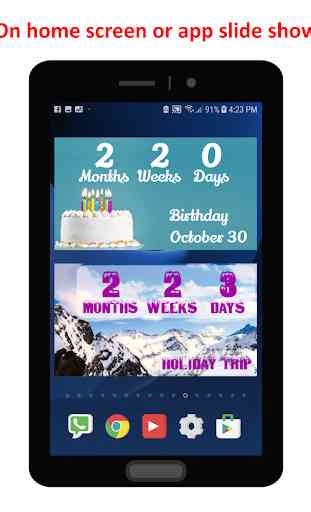 100 Countdowns - Widgets & App Counters 4