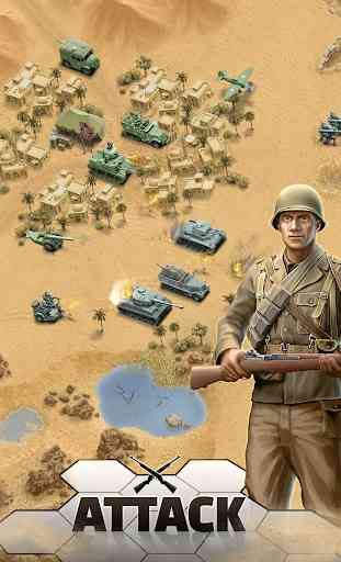 1943 Deadly Desert - a WW2 Strategy War Game 1