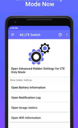 4G LTE Network Switch - Speed Test & SIM Card Info 1