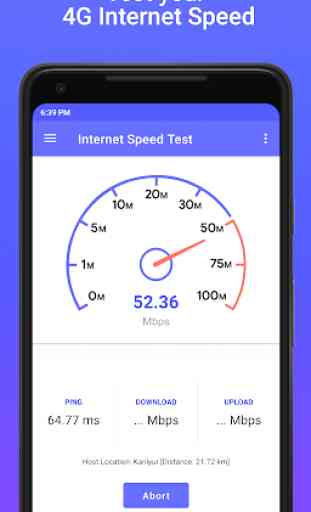 4G LTE Network Switch - Speed Test & SIM Card Info 3