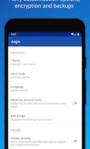 Aegis Authenticator - Two Factor (2FA) app 2