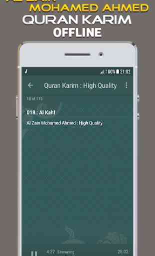 Al Zain Mohamed Ahmed Full Quran Offline 3