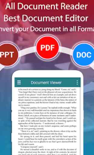 All Document Reader: PDF, PPT, RTF, DOC, ODF, XLSX 3
