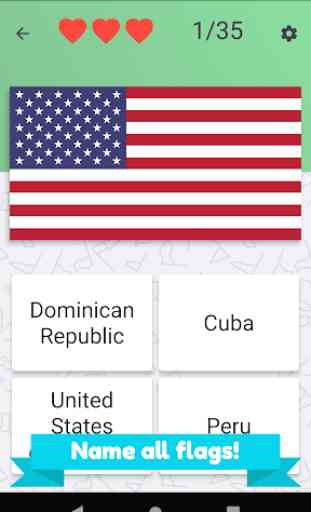 America North & South quiz – flags, capitals, maps 2