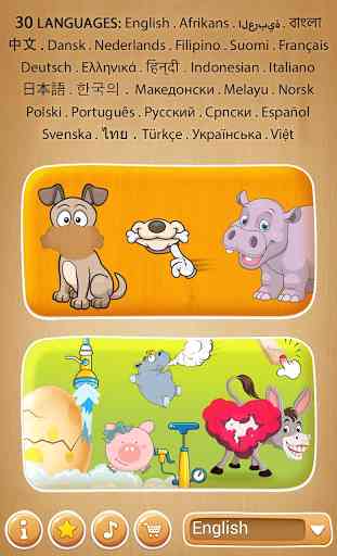 Animals Puzzle and fun games for Kids 2