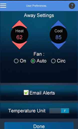Aprilaire Wi-Fi Thermostat App 3