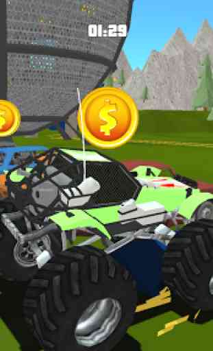 Baby Monster Truck Hot Racing 3