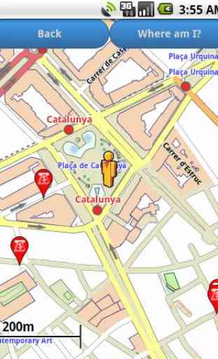 Barcelona Amenities Map (free) 1