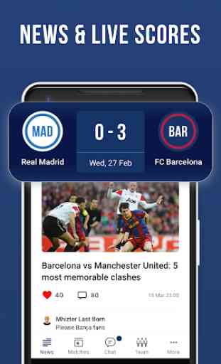Barcelona Live — Not official app for FC Barca Fan 2