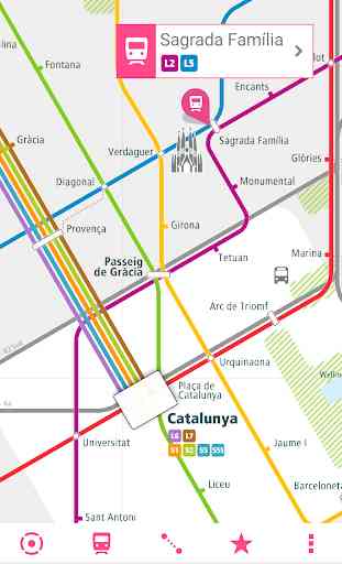 Barcelona Rail Map 1