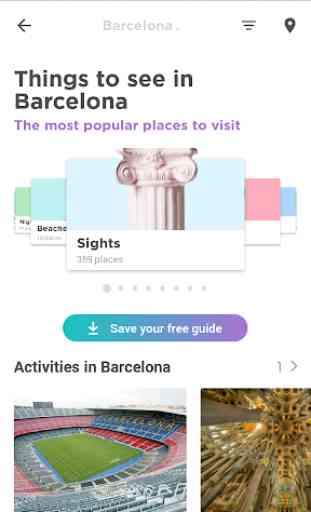 Barcelona Travel Guide in English with map 2
