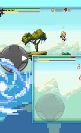 Battle of Super Saiyan Blue Goku Warrior 2
