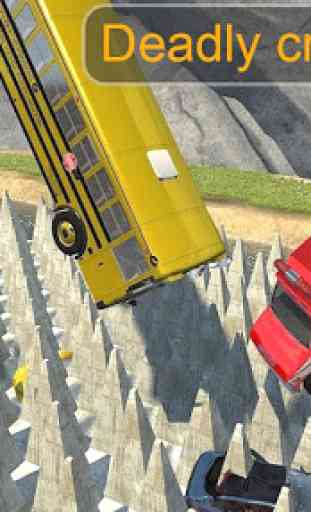 Beam Drive NG Death Stair Car Crash Simulator 2