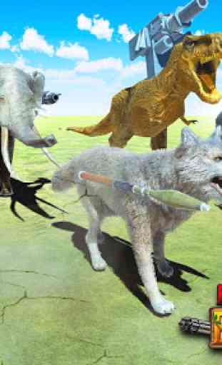 Beast Animals Kingdom Battle: Dinosaur Games 4