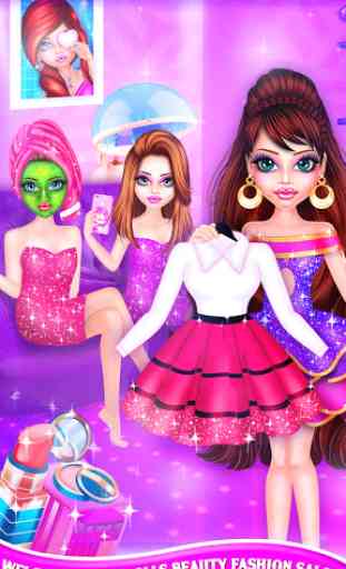 BFF Dolls : Beauty Contest Fashion Salon makeover 1